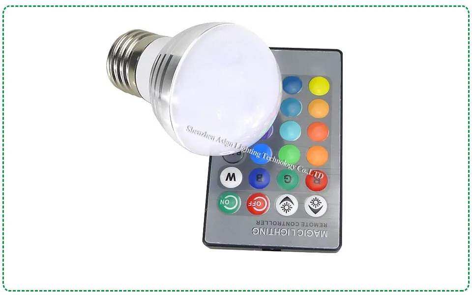 Светодиодный RGB Лампочка Bombillas E14 E27 3 Вт RGB лампа прожектор 85-265 в волшебный праздник RGB Освещение 16 цветов с ИК-пультом дистанционного управления
