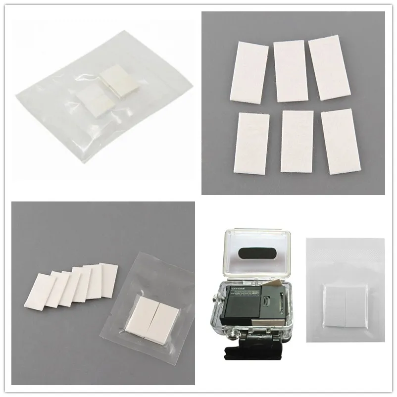 JETTING 12 PCS Pro Camera Camcorder Drying Anti-Fog Inserts for Gopro HD Hero 1 2 3 4 New