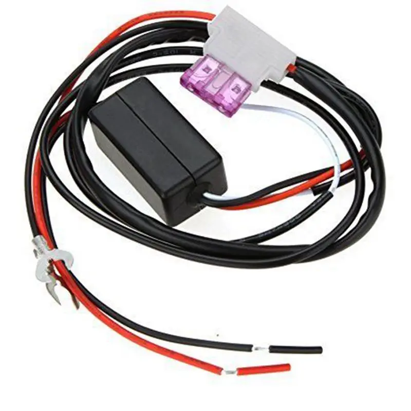 

DRL Controller Auto Car LED Daytime Running Lights Controller Relay Harness Dimmer On/Off 12-18V Fog Light Controller