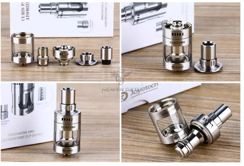 Joyetech Cubis Pro распылитель 4 мл с нарезной катушкой Cubis LVC Clapton катушка Subohm Танк Joyetech Cubis Pro Tank