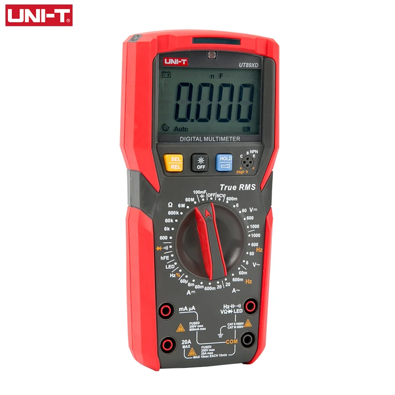 medidor eletrico digital profissional testador de temperatura diodo capacitancia 05