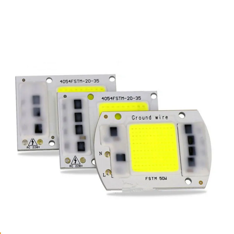 

LED Lamp Chip Bulb 110v 220v 10W Integrated COB not need driver 20W 30W Smart IC For LED Spot light DIY Floodlight Outdoor
