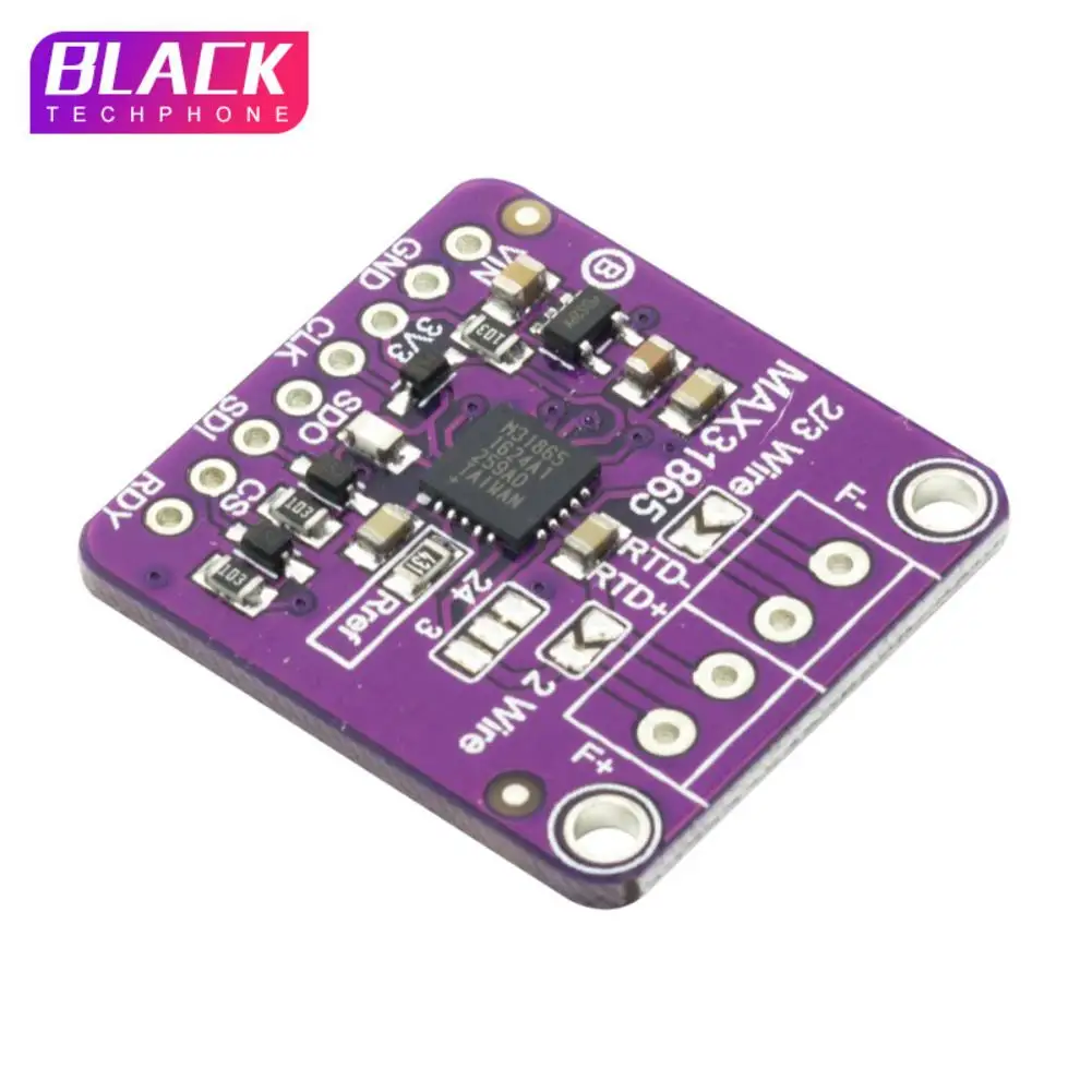 

MAX31865 Platinum Resistance Temperature Detector Module RTD Sensor PT100