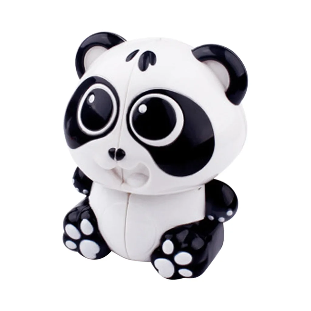 

Huang Neeky #401 2019 NEW FASHION Cartoon Model Panda Shape Magic Cube Office Stress Reduction Education Kids Toys Free Shipping