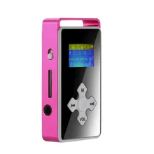 HIPERDEAL MP3 плеер Высокое качество 5 шт. USB цифровой MP3 плеер ЖК-экран Поддержка Micro SD TF карта 32 г зеркальная Музыка Медиа Mar29