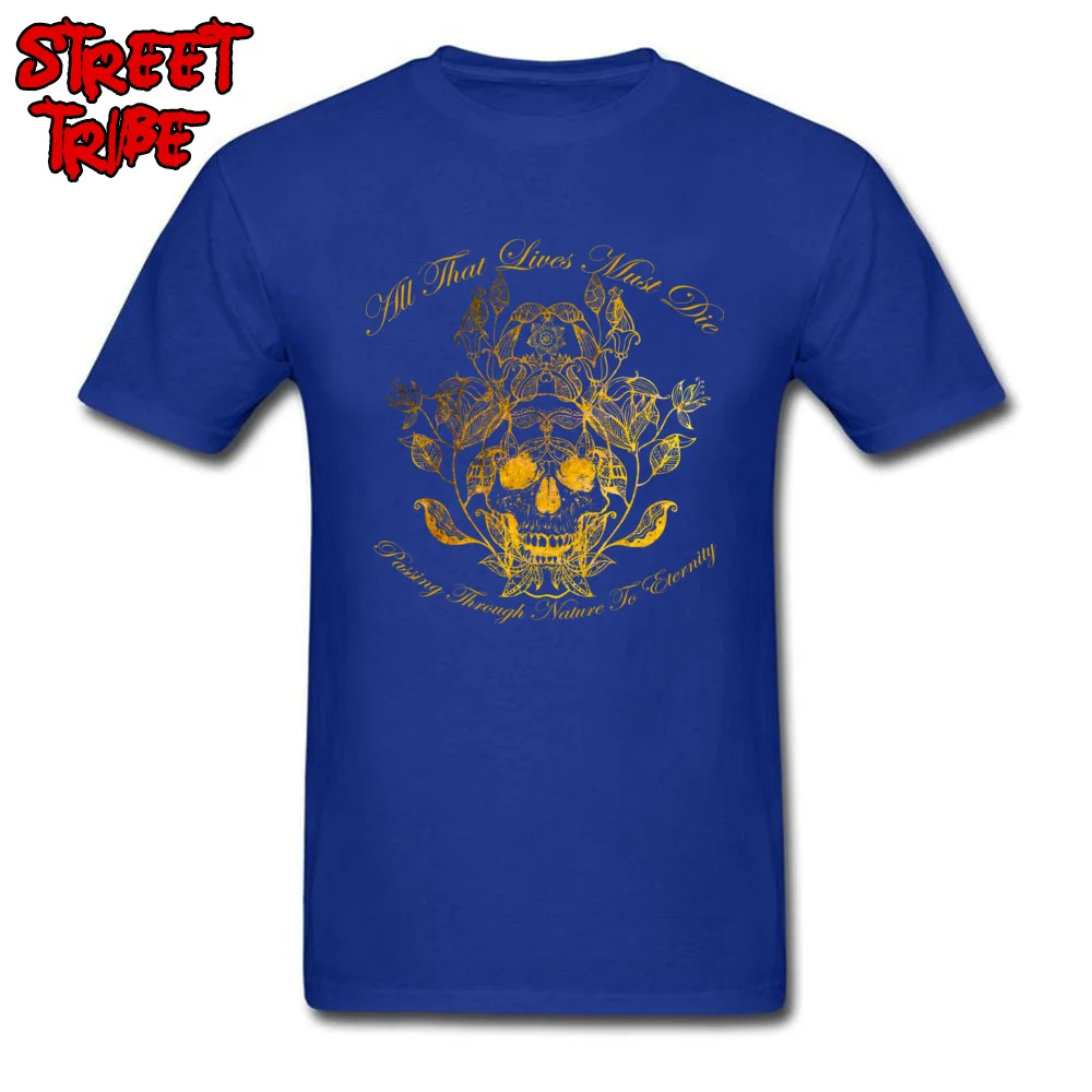  Men T Shirt All That Lives Party Tops T Shirt 100% Cotton Round Collar Short Sleeve Family Tops & Tees ostern Day All That Lives blue