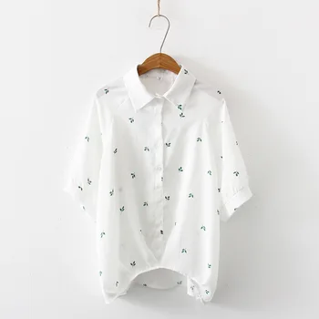 

2019 Suit-dress Embroidery Shirt