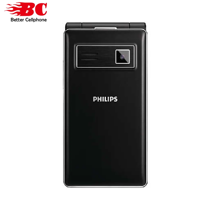 Оригинальный Philips E350 флип чехол клавиатура телефон MTK 2 8 дюймов 1600 мАч FM радио