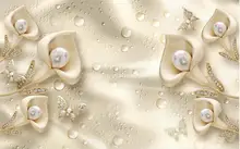 3d calla butterfly silk water wave reflection TV background wall wall papers home decor designers 3d calla butterfly silk water wave reflection TV background wall wall papers home decor designers