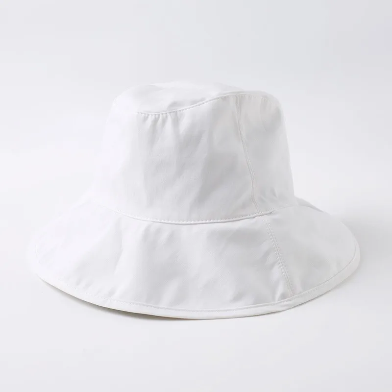 [EAM] модные Универсальные одноцветные круглые повседневные парусиновые шляпы в японском стиле унисекс Y888