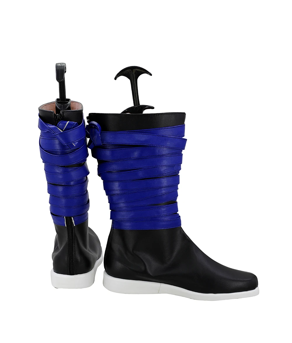Dragon Ball Z Gogeta/ботинки для косплея; обувь синего цвета; изготовленный на заказ любой размер
