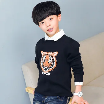 

2020 new spring children's pullover sweater boy big boy spring and autumn sweater