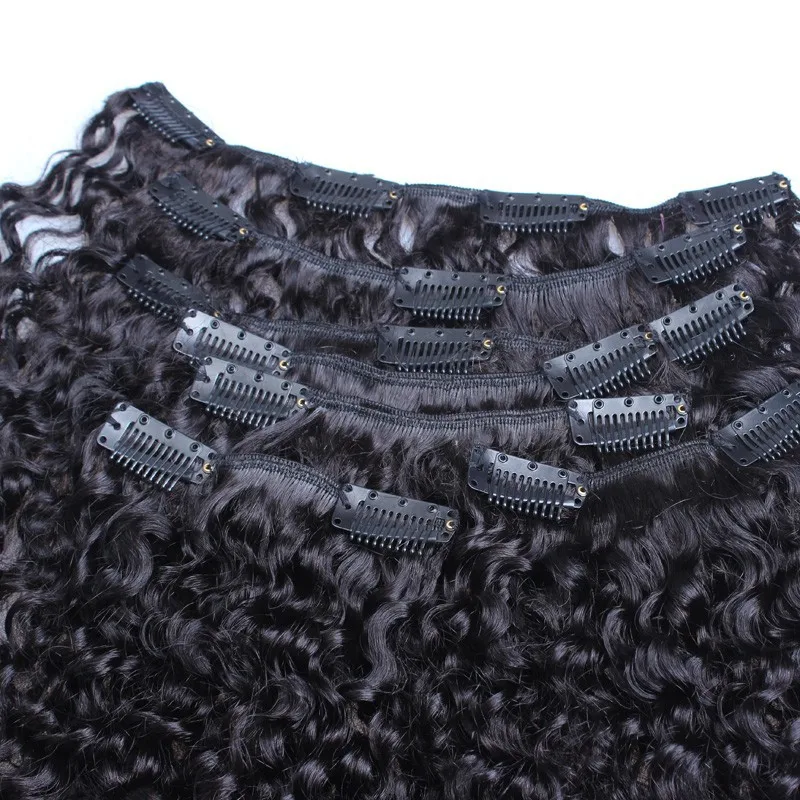 3B-3C-Kinky-Curly-Clip-In-Human-Hair-Extensions-7Pcs-120G-Clip-In-Hair-Extensions-8A (2)
