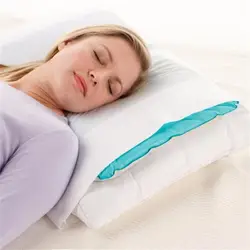 Новая летняя Полезная терапевтическая вставка коврик для сна рельеф мышц охлаждающая гелевая Подушка охлаждающая подушка Массажер