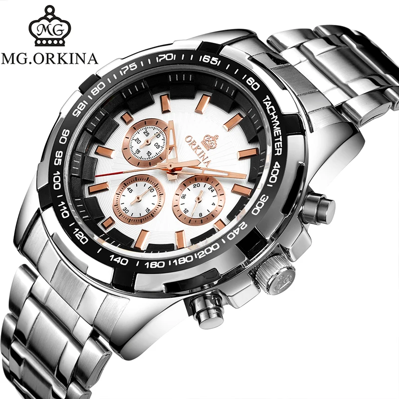 stainless steel case back