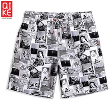 Обшитые мужские шорты, плавки, быстросохнущие, для серфинга, большие размеры, камуфляжный купальник praia liner, спортивные, de bain homme, дышащие