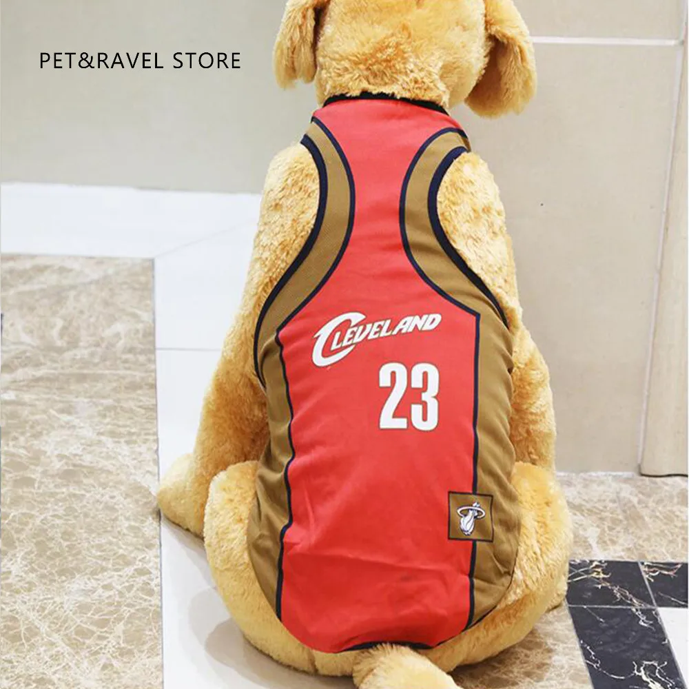 Will Dog In Large The Golden Retriever Satsuma Spring Xia Vest World Cup 8 Yes Sports Garment Basketball Serve Clothes | Дом и сад