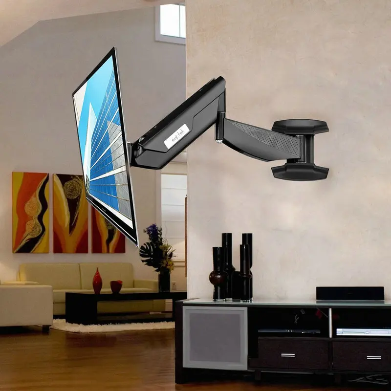 SUPTEK WM4021Z3 TV Mount Articulating Arm For 12'' To 27" Up T 22LBS SCREEN WITH VESA 100/75MM