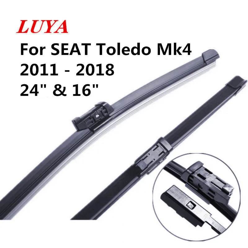 

LUYA Wiper Blade Car windshield wiper For SEAT Toledo Mk4 2011 2012 2013 2014 2015 2016 2017 2018