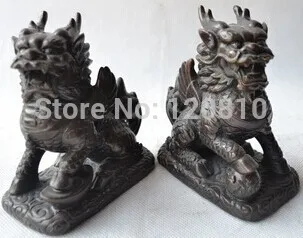 

Bronze statue copper decoration a pair of copper