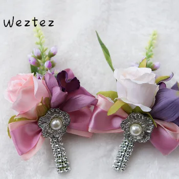 

Wrist Corsage Ladies Wedding Flower Women Bride Hand Flower Wedding Party Decoration D526