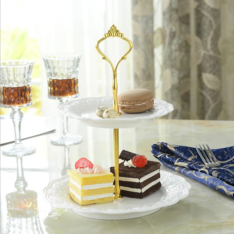 Buy 1Set Cake Fruits Tray Holder Rod 2