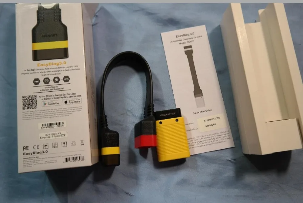 

100% Original LAUNCH Easydiag 3.0PLUS +EOBD+Demo Support Bluetooth Work with Android
