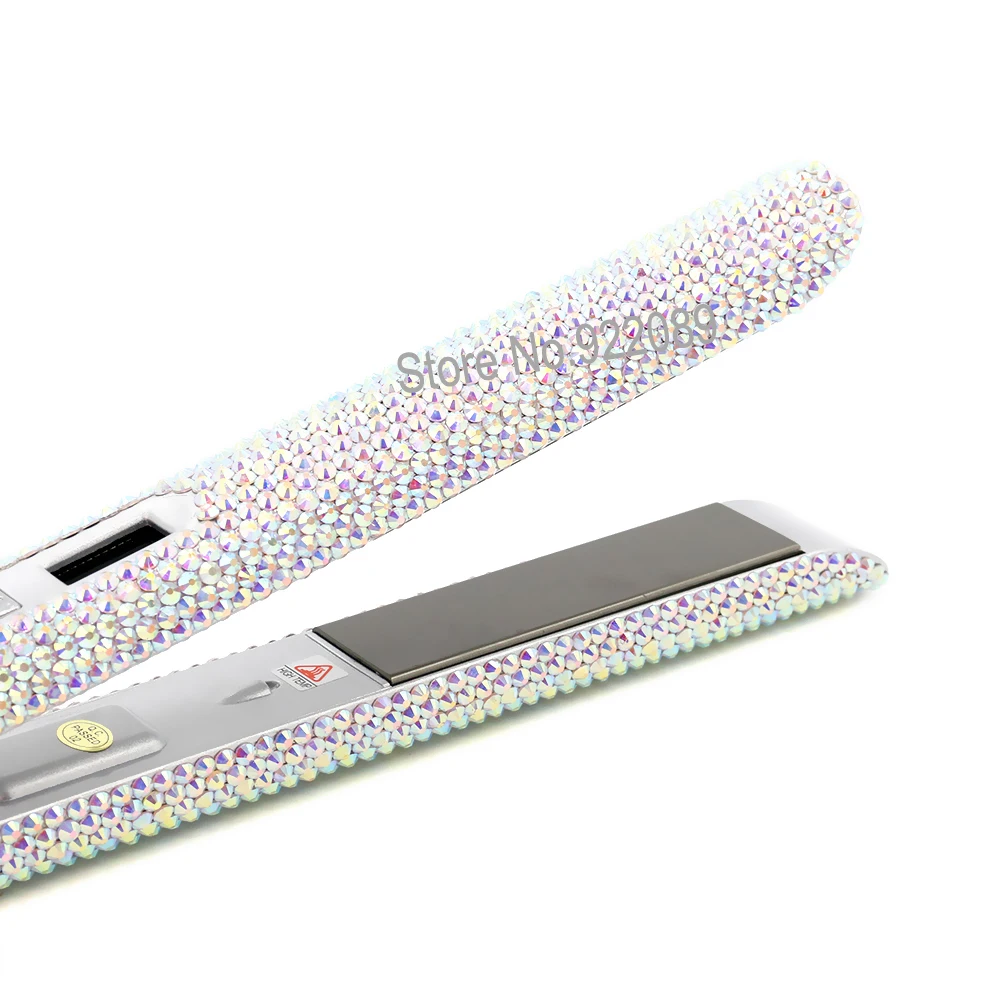 Выпрямитель для волос с кристаллами и титановой пластиной|hair straightener|titanium flat ironflat