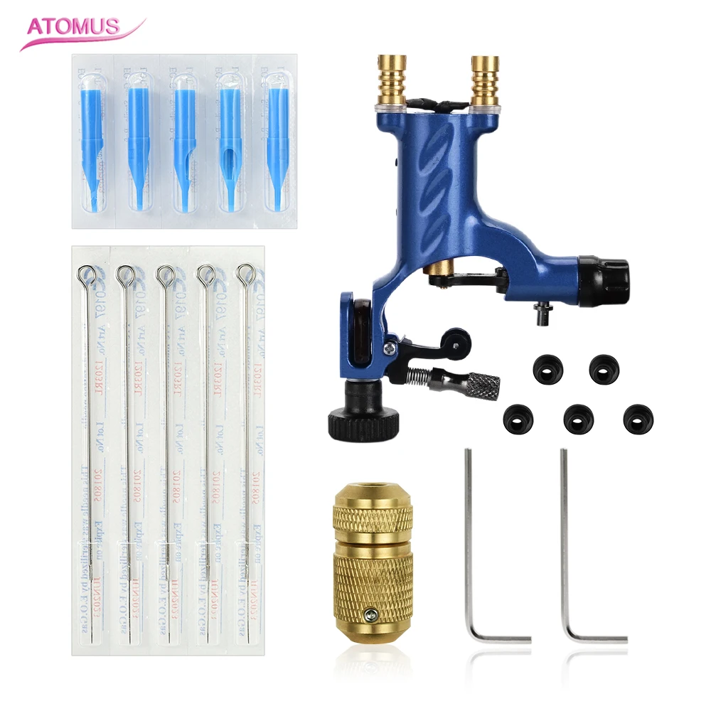

Maquina De Tatuar Kit Tattoo Machine Tatuage Set Tatoo Rotary Beginner Tattos Pro Insumos Para Tatuajes Equipamento Tatuador