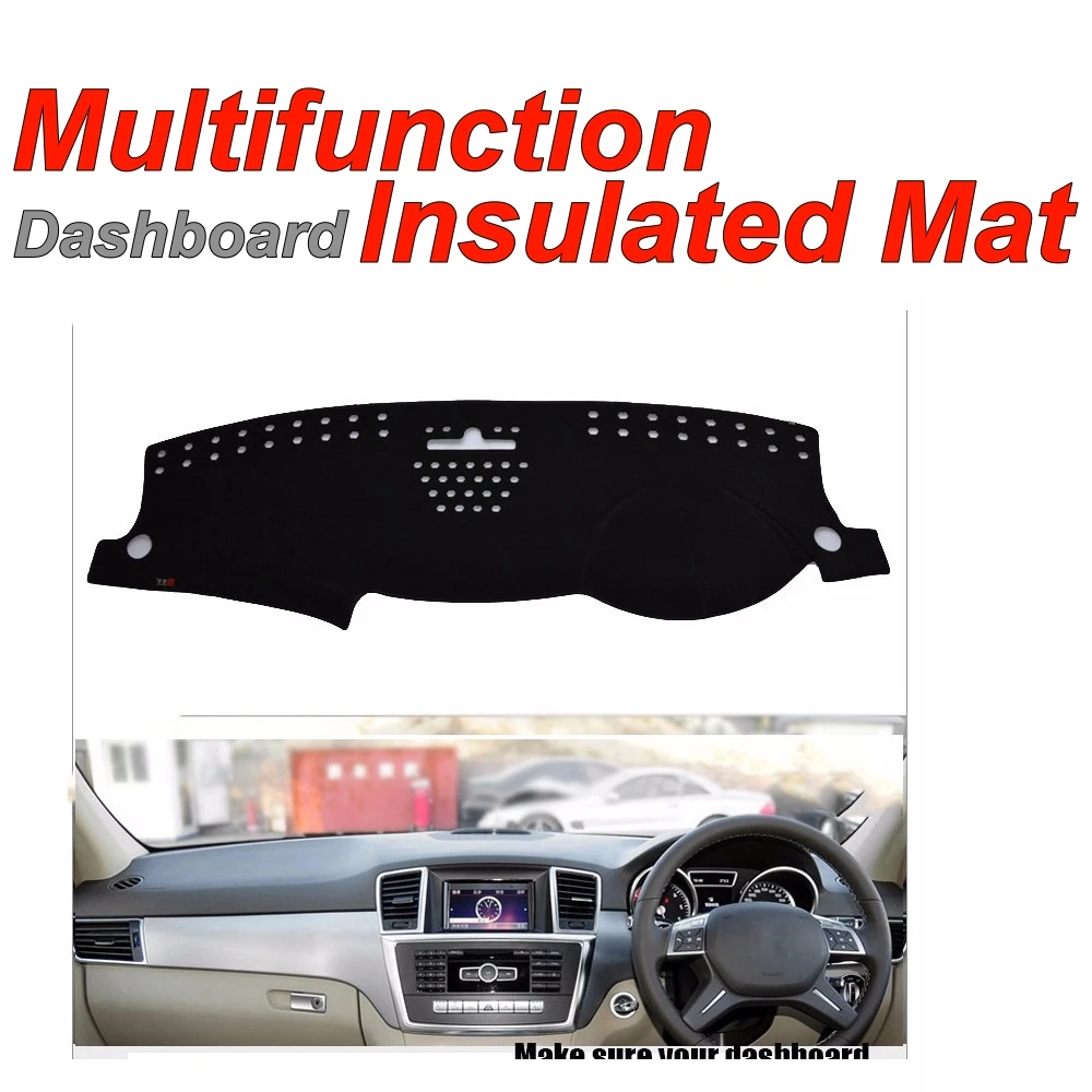 

Dashboard Mat Insulated Original Factory Shape pad Protection Cover Carpet Dashmat For Mercedes Benz ML MB W166 350 400 550 63