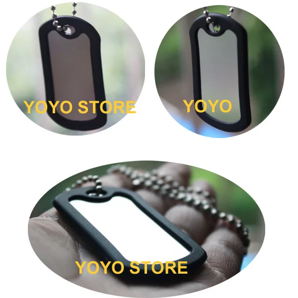 10pcs wholesale personalized blank dog tag,military dog tags for men&#39;s necklace,new arrivals ...