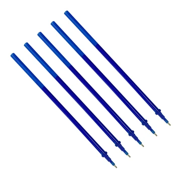 

5pcs Erasable Refill Neutral Refill Crystal Blue Black Magic Hot Erasable Neutral Refill High Temperature Disappearing Refill