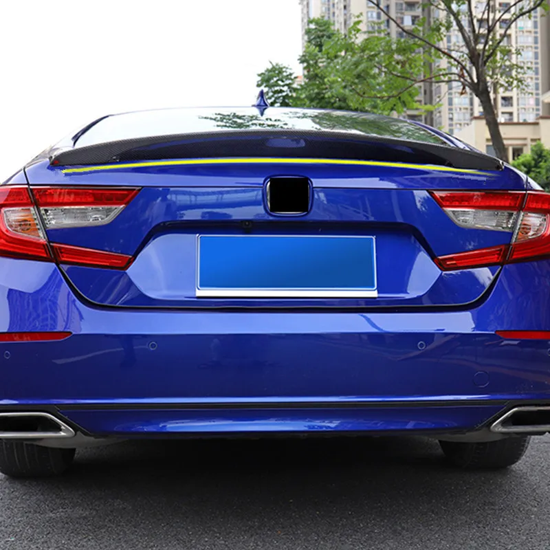 Carbon Fiber Style Car Tail Trim Strips For Honda Accord Carbon Fiber Style Car Tail Trim Strips For Honda Accord