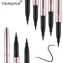 Yanqina Красота черный Водостойкая жидкая подводка для глаз жидкое средство для макияжа Lasting Eye Liner Pencil косметика инструменты для макияжа для теней для век