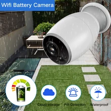 SDETER Rechargeable Battery Powered Outdoor Weatherproof IP Camera WIFI Wireless CCTV Security Camera Night Vision Two Way Talk