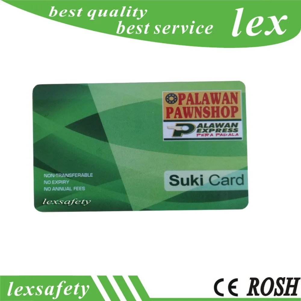 

China Card Technology Print 500pcs a lot RFID TK4100 / EM4100 125khz ISO11785 printable proximity plastic PVC id thin card