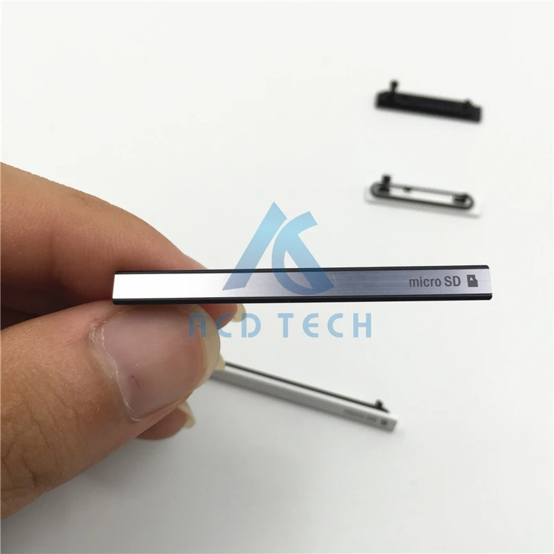 Capa para Porta de Carregamento Usb Mais Porta Micro sd Mais Entrada Anti Poeira para Cartão Sim para Tablet Sony z2 Sgp541cn b Sgp512 cn w - Image 4