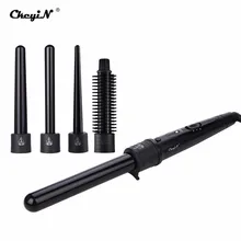 5 в 1 щипцы для завивки волос профессиональные бигуди для волос Сменные турмалиновые керамические бочки керамическая плойка для завивки волос Styler35