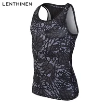 Быстросохнущий жилет для бега, мужские рубашки для бодибилдинга, компрессионная Облегающая майка, Спортивная майка для спортзала, фитнеса, футболки без рукавов, спортивная одежда