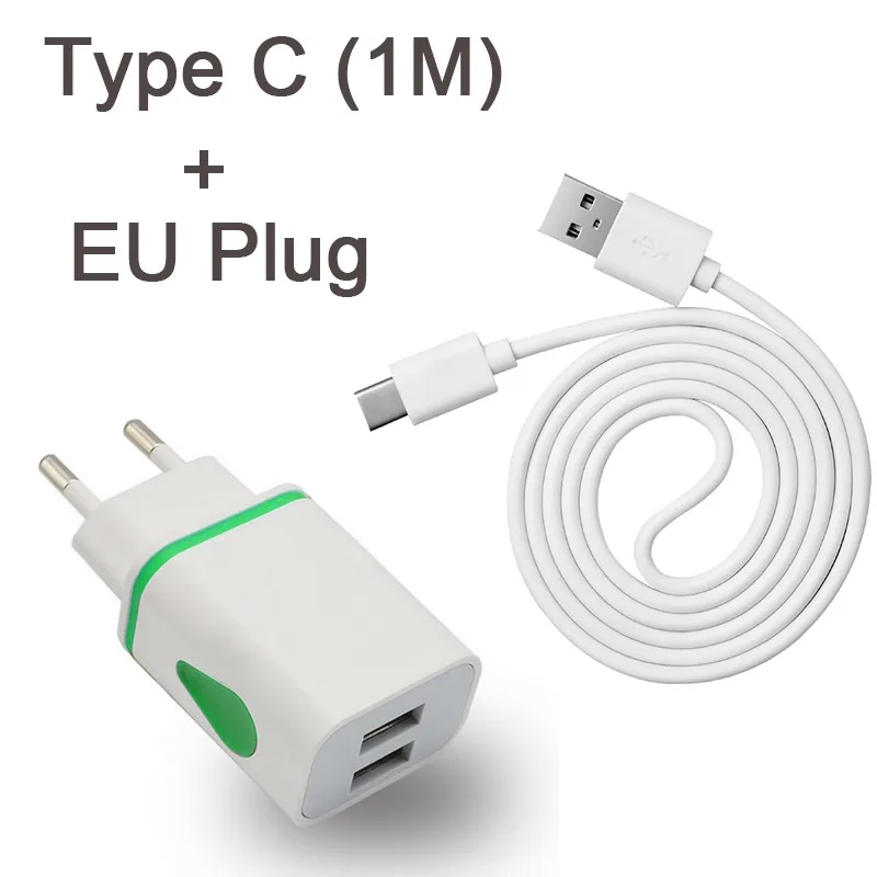 For Samsung Galaxy A8+ A8 2018 A5 2017 A3 2017 A7 2017 Type C Cable Case TypeC Charger Type-C Cables Charging EU Plug Adapter (15)