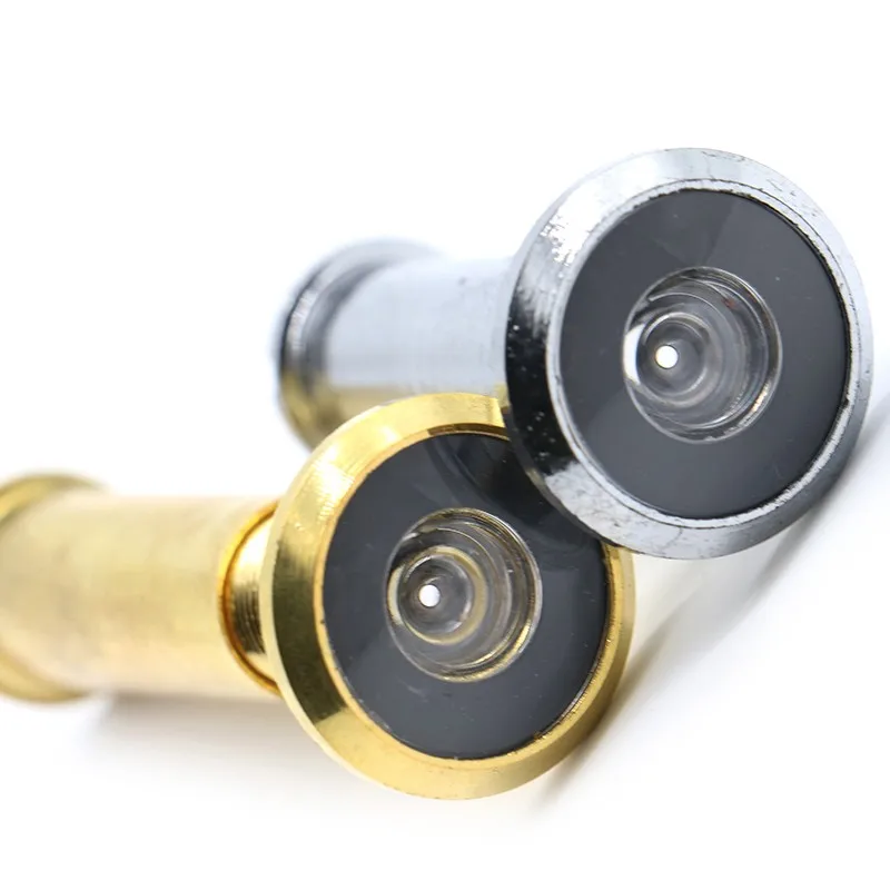 

200 Degree Wide Angle Peephole Door Viewer Door Spyphole View Chrome-plated For Furniture Hardware