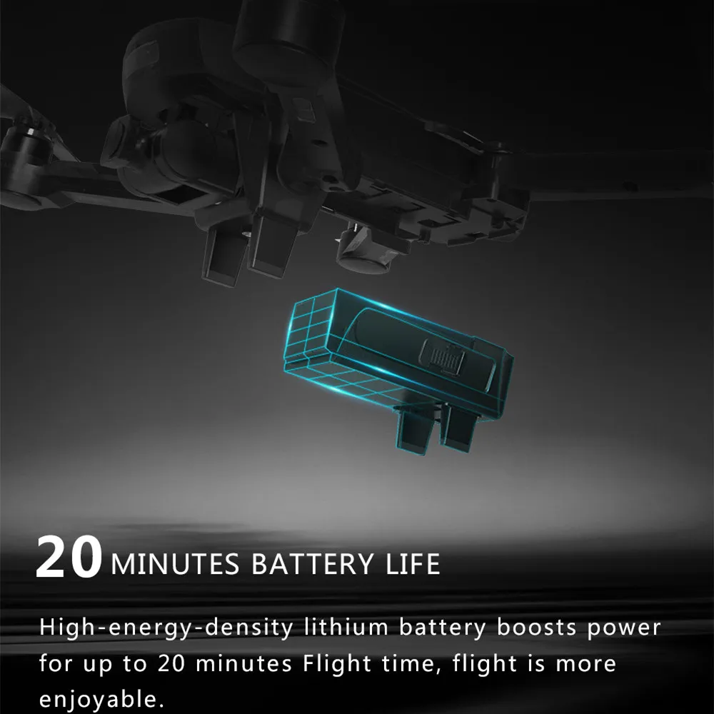 CG033 Дрон с GPS поддержкой Wi Fi FPV 1080 P Камера RC дроны бесщеточный Quadcopter 20 минут полета