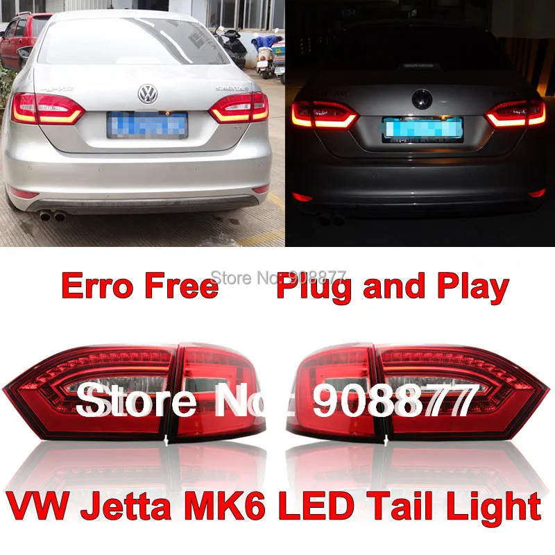 Error free led tail light for 2011 2012 2013 2014 Volkswagen Jetta MK6