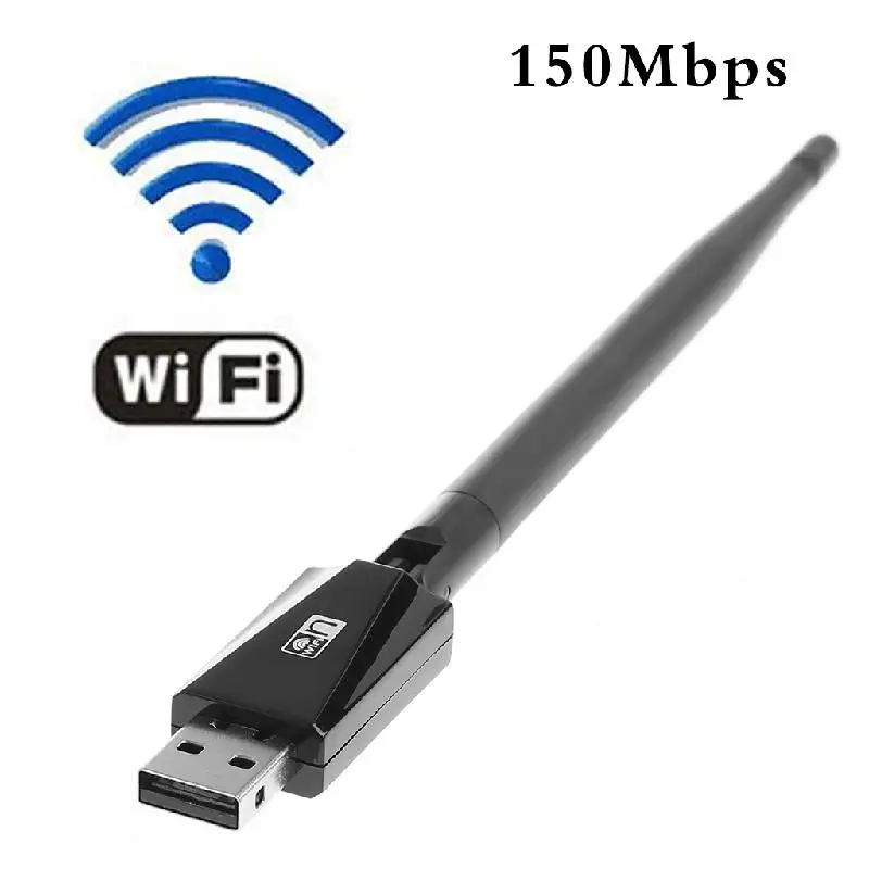 

150Mbps 802.11n/g/b USB Network LAN Card WiFi Wireless Adapter With 5dBi Antenna