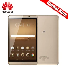 Планшет с глобальной ПЗУ 8,0 дюйма huawei Mediapad M2 Android 4G LTE с функцией телефонных звонков, Восьмиядерный ПК Kirin 930, 3 Гб ОЗУ, 32 ГБ/64 Гб ПЗУ, 1920*1200