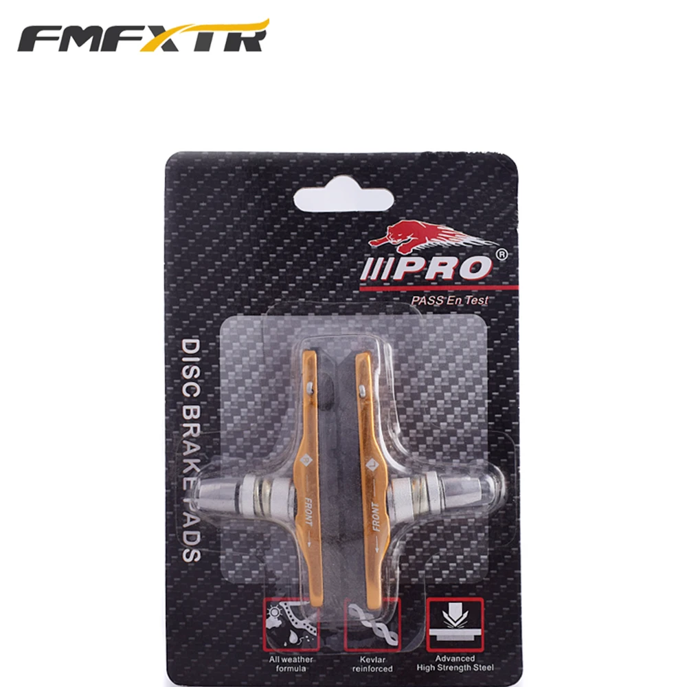 

Aluminum alloy bicycle V brake skin mountain bike drawer U brake block front and rear road bike riding universal accessories