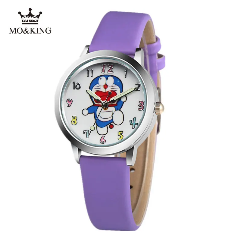 Children's watch boys and girls cartoon Doraemon tinkling cat primary and middle school students waterproof quartz watch cute Children's watch boys and girls cartoon Doraemon tinkling cat primary and middle school students waterproof quartz watch cute