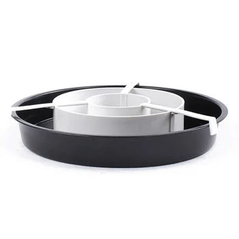 

3 PCS Cake Pan Non-Stick Aluminum Alloy Cake Tray Mold Seperator for Oven Baking TB Sale