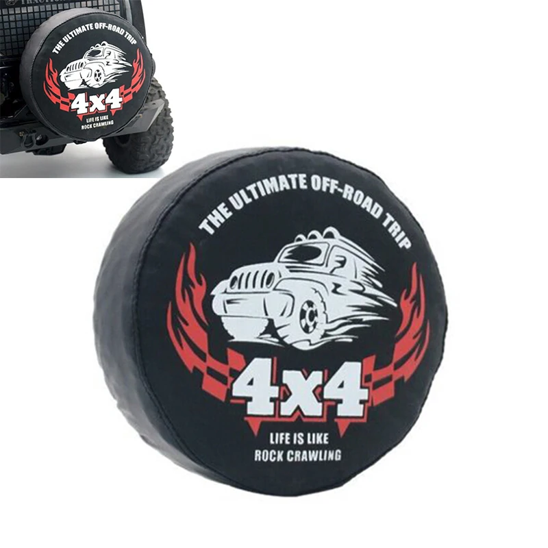 

Simulated Spare Tire Cover Mini For 1/10 SCX10 D90 KM2 D90 RC Model Car Vehicle Wheel Guard