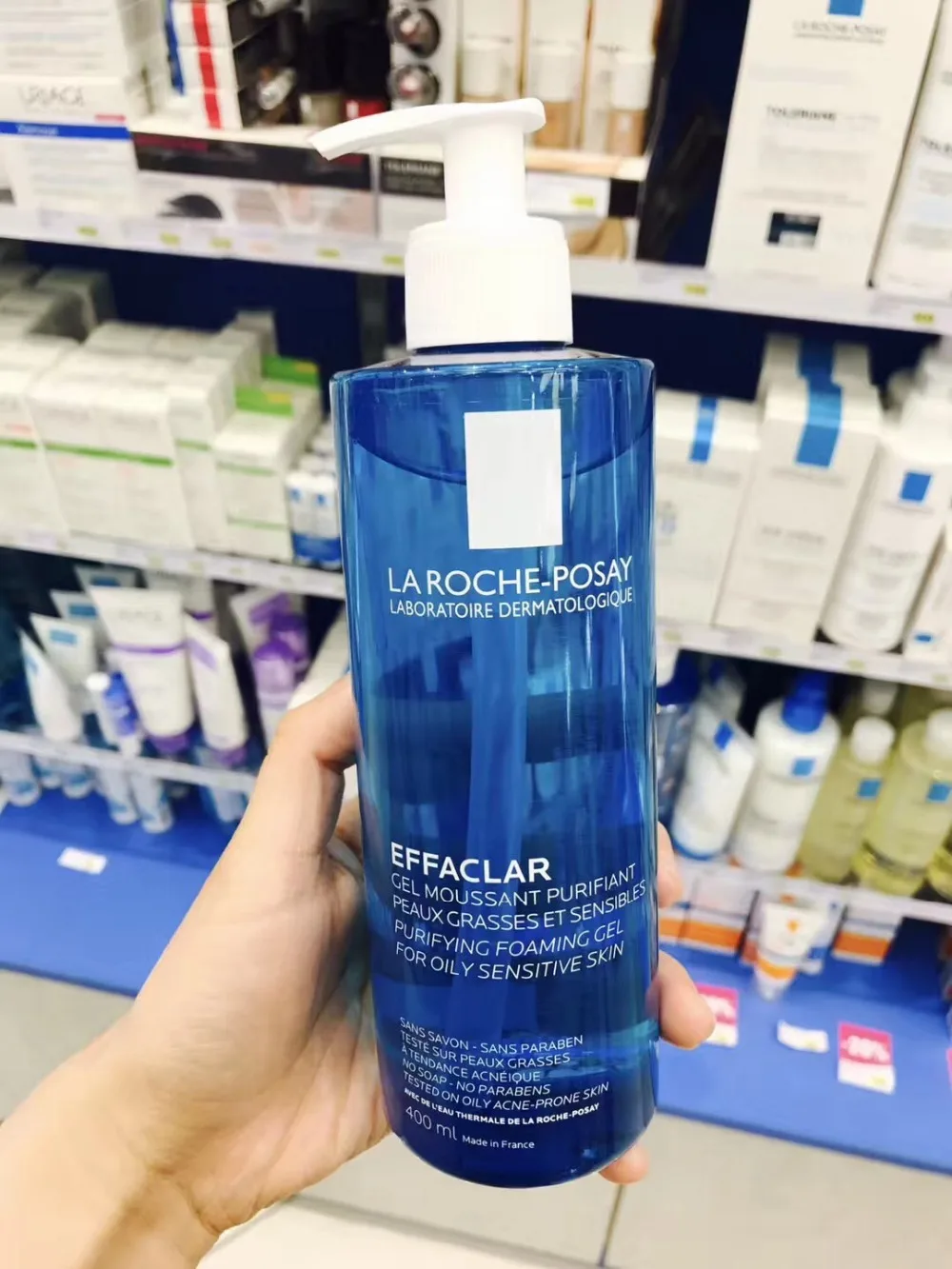 Очищающий пенообразующий гель La Roche Posay Effaclar 400 мл|Чистящие средства| |